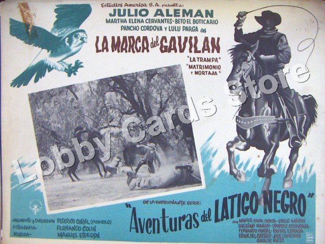 JULIO ALEMAN/AVENTURAS DEL LATIGO NEGRO